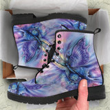 Watercolor Butterfly Boots