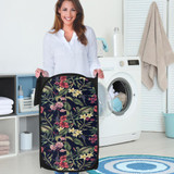 Tropical Flower Laundry Hamper