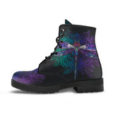 Dragonfly Yin Yang Mandala Boots