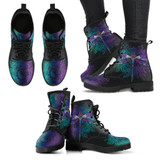 Dragonfly Yin Yang Mandala Boots