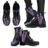 Lavender Flower Boots