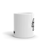 Have a Doughp day White glossy mug