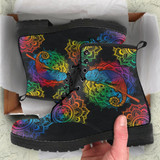 Chameleon Mandala Boots