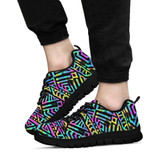 Boho textile sneakers
