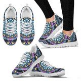 Blue Mandala Women`s Sneakers