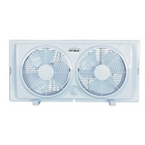 Optimus 7 in. Twin Window Fan