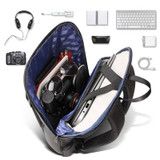 Laptop Backpack 15.6 Inch Office Work Backpack Business Bag Unisex Black Ultralight Backpack Thin Back Pack