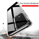 Ultra-thin transparent phone case shock-proof and drop-proof cover for Samsung Galaxy S20 Ultra S20 Plus