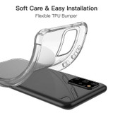 Ultra-thin transparent phone case shock-proof and drop-proof cover for Samsung Galaxy S20 Ultra S20 Plus