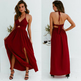 Women Floral Long Maxi Dress