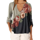 Women Floral Print Blouse