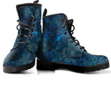Blue Mandala Boots