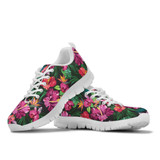 Tropical Flower Handcrafted Sneakers