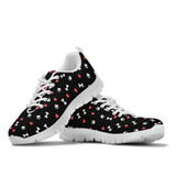 I Love Dog Handcrafted Sneakers