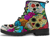 Sugar Skull Handcrafted Boots