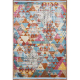 Geometric vibrant Vintage Area Rug Geometric vibrant Vintage Area Rug