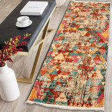 Geometric vibrant Vintage Area Rug Geometric vibrant Vintage Area Rug