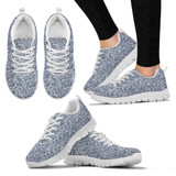 Paisley Pattern Handcrafted Sneakers