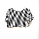 Forever 21 Checkered Crop Top
