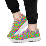 Bright Mandala Handcrafted Sneakers