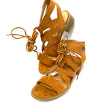 Wild Diva Lounge Gladiator Chunky Heel Camel (RP)