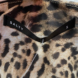Salty Cheetah Print Crop Top