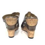 A.n.a Jayla Bronze Wedge Sandals