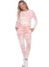 Tie-dye Lounge Set Pink
