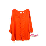 Avenue Button Blouse