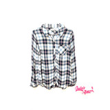 Pink Rose Plaid Long Sleeve