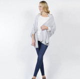 Convertible WrapScarf - Grey Mist