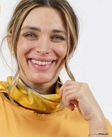 Tie Dye Convertible Tube Mask - Mustard