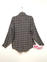 Women’s Long Sleeve Plaid Button up