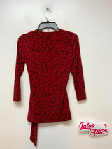 Anne Klein Polka Dot Blouse