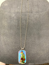 Ninja Turtle Tag Necklace