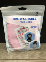 Washable Face Mask- Pink