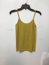 The Limited mustard spaghetti strap top size large