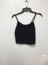 Hollister Black spaghetti strap crop top size XS