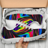 Fractal Art 2 Handcrafted Sneakers.