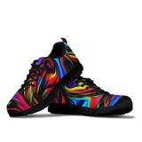 Fractal Art 2 Handcrafted Sneakers.