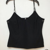 Unbranded Black spaghetti strap Top size XL
