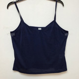 Unbranded spaghetti strap burgundy top size large
