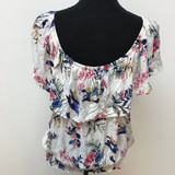 American Eagle floral print top XL
