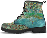 Dragonfly Mandala Handcrafted Boots