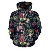 Tropical Flower Hoodie