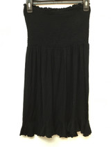 Dotti strapless black dress size small