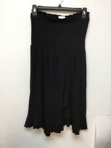 Dotti strapless black dress size small