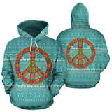 Peace Hippie Bus Hoodie