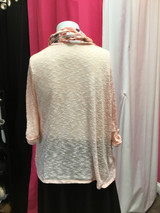 Faded glory women’s plus size top with scarf 2X