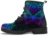 Mandala Butterfly Handcrafted Boots